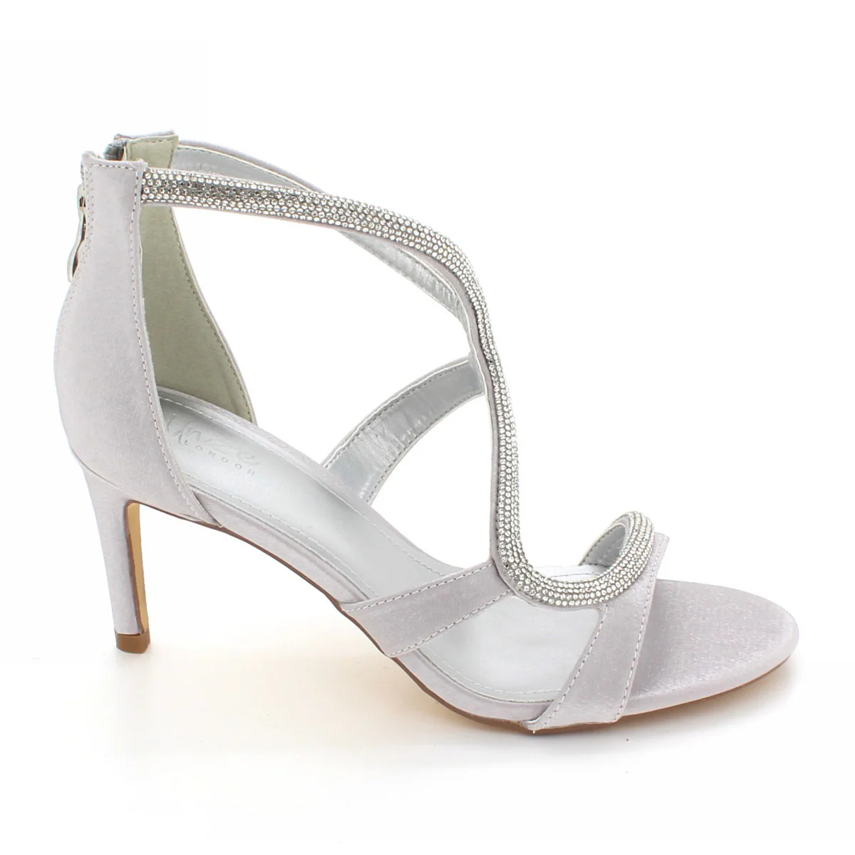 Womens "PLUM" Fancy Party Sandals - Image 5