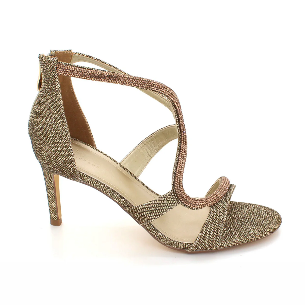 Womens "PLUM" Fancy Party Sandals - Image 5