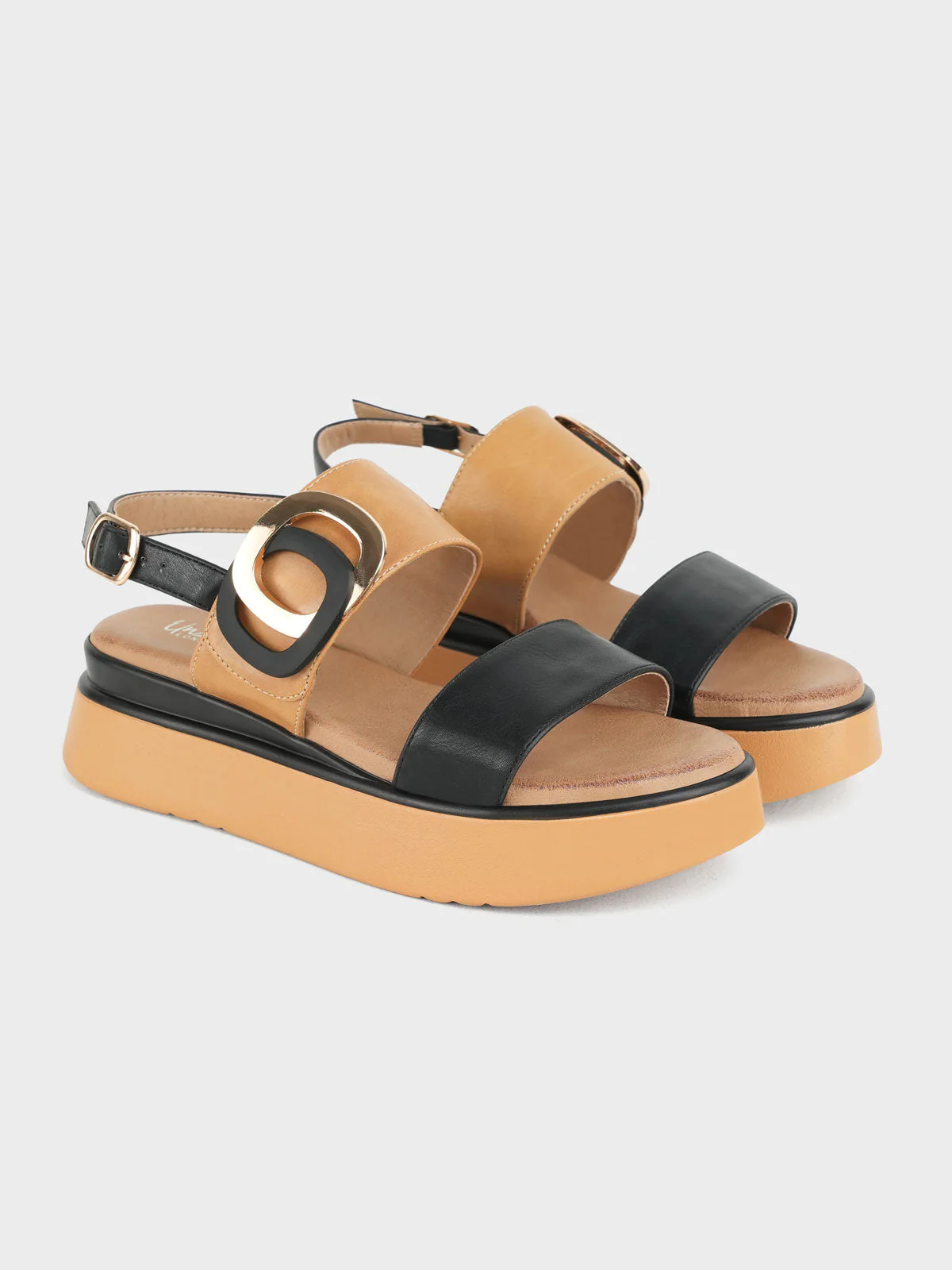 Womens "ROSALIND" Casual Buckled Sandals - Image 2