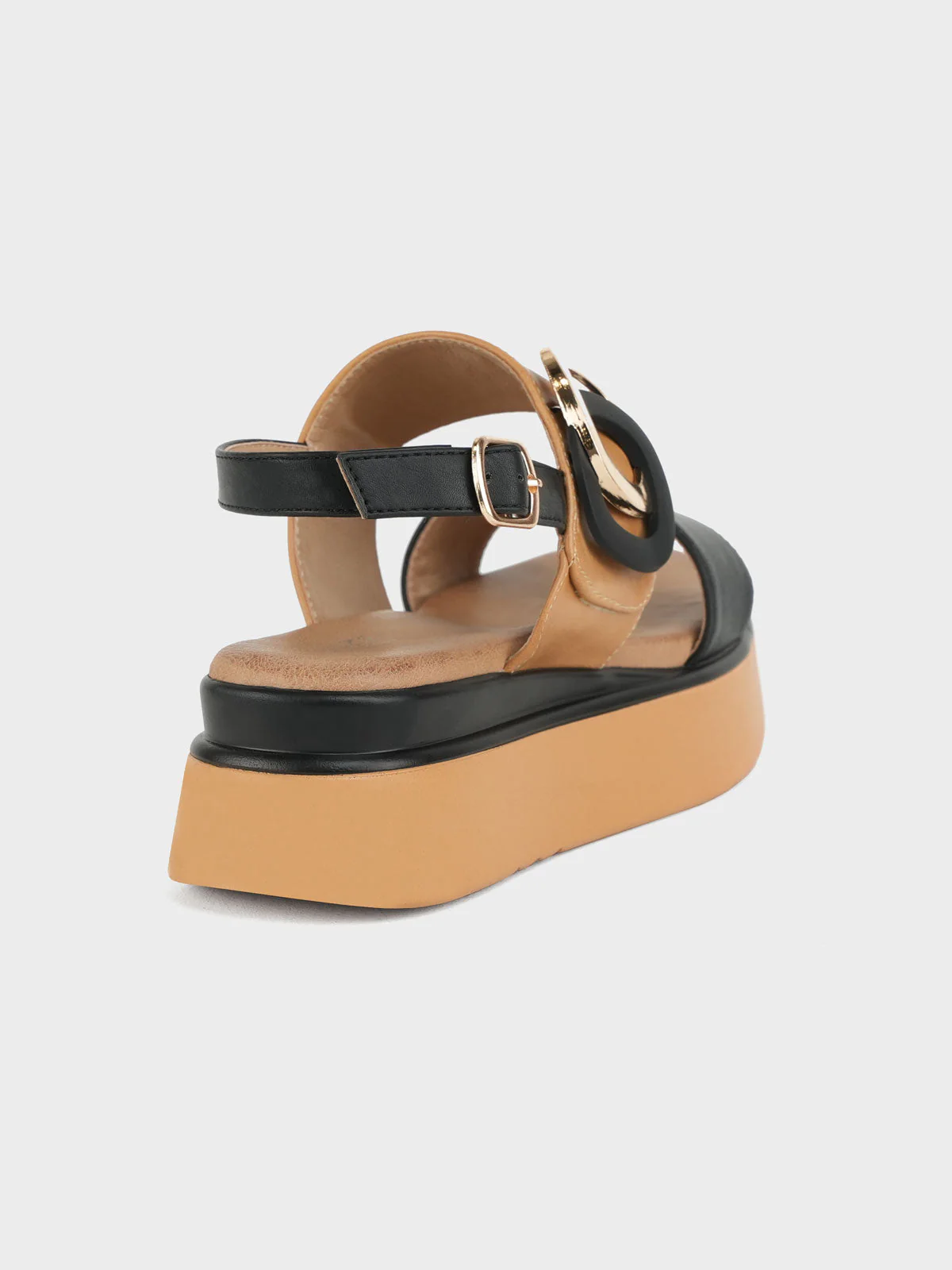 Womens "ROSALIND" Casual Buckled Sandals - Image 3