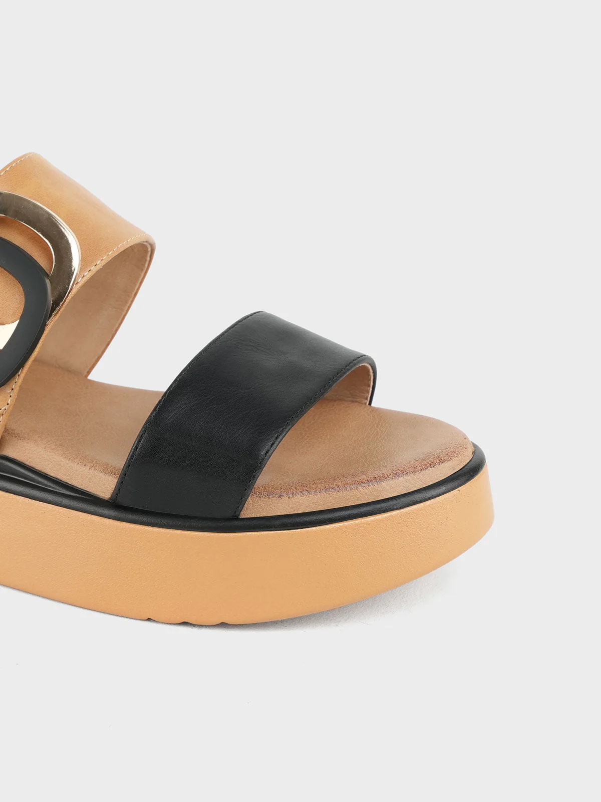 Womens "ROSALIND" Casual Buckled Sandals - Image 4