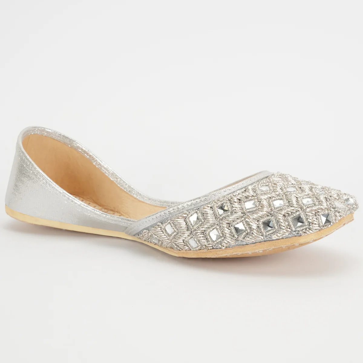 Womens "SCIPIO"Decorated Comfy Khussa