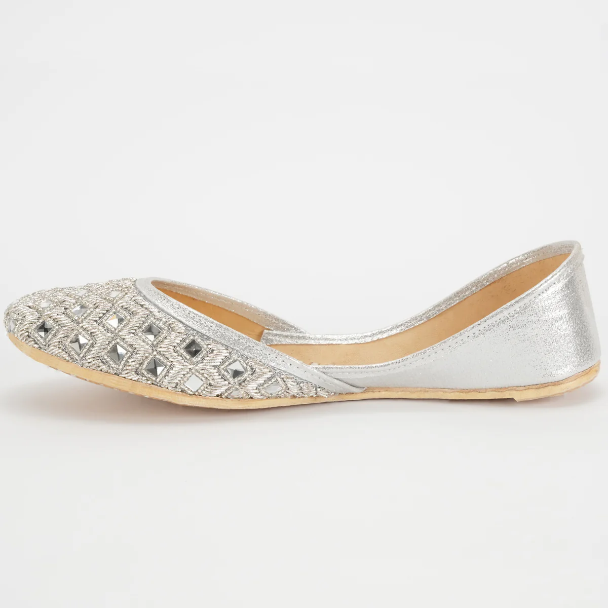 Womens "SCIPIO"Decorated Comfy Khussa - Image 3