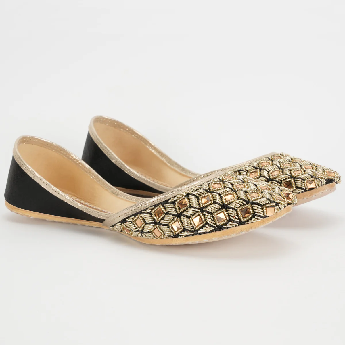 Womens "SCIPIO"Decorated Comfy Khussa - Image 2