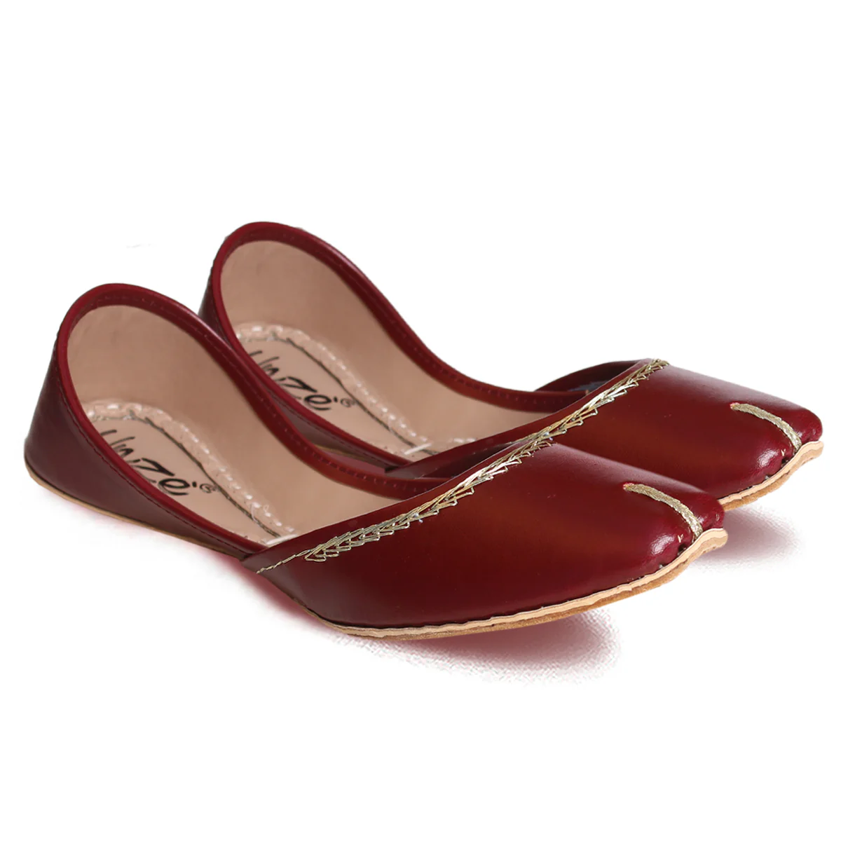 Women's "SEFLA" Embellished Flat Khussa Pumps - Image 2