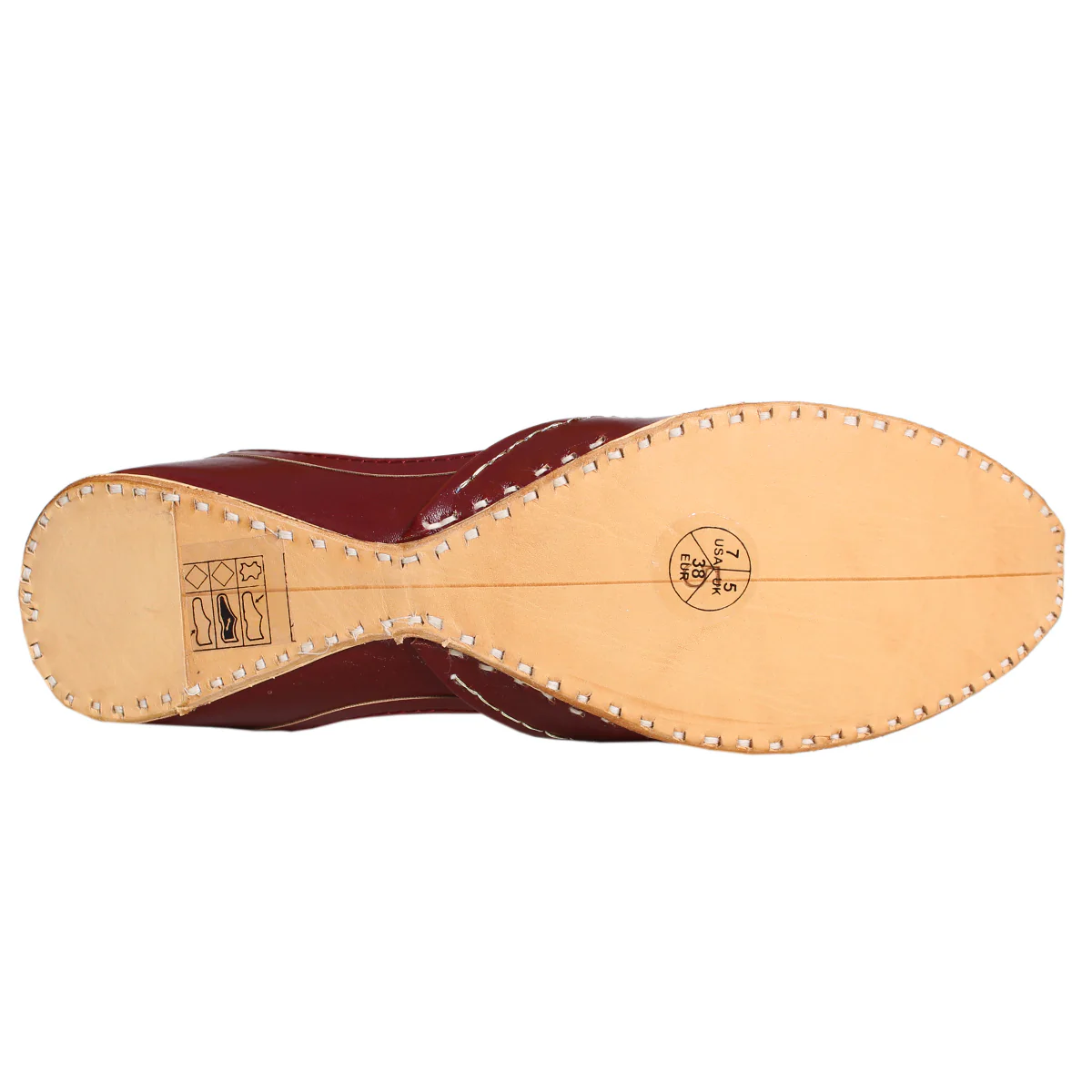 Women's "SEFLA" Embellished Flat Khussa Pumps - Image 5