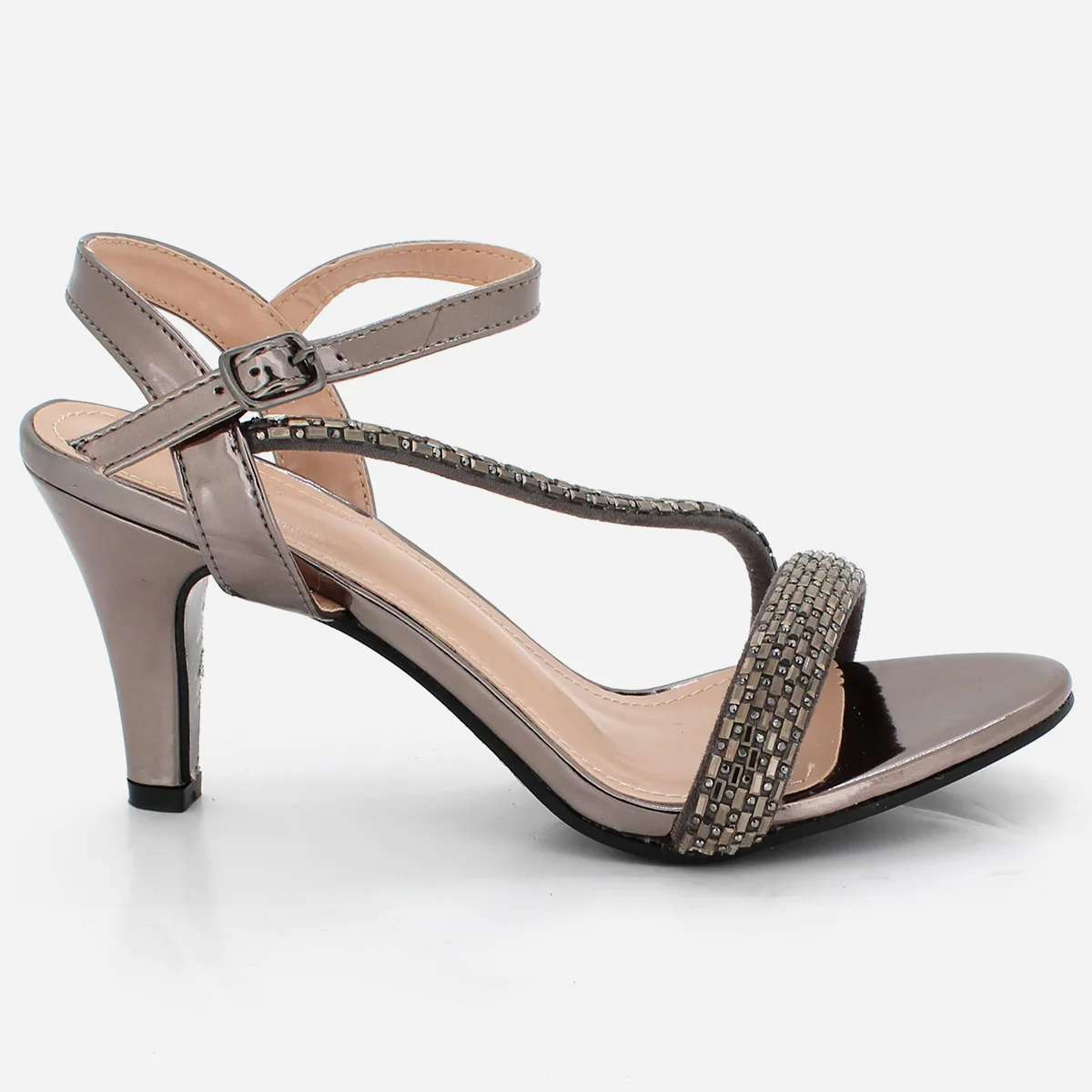 Womens "SEIRA" Delicate Embellished Party Sandals - Image 2