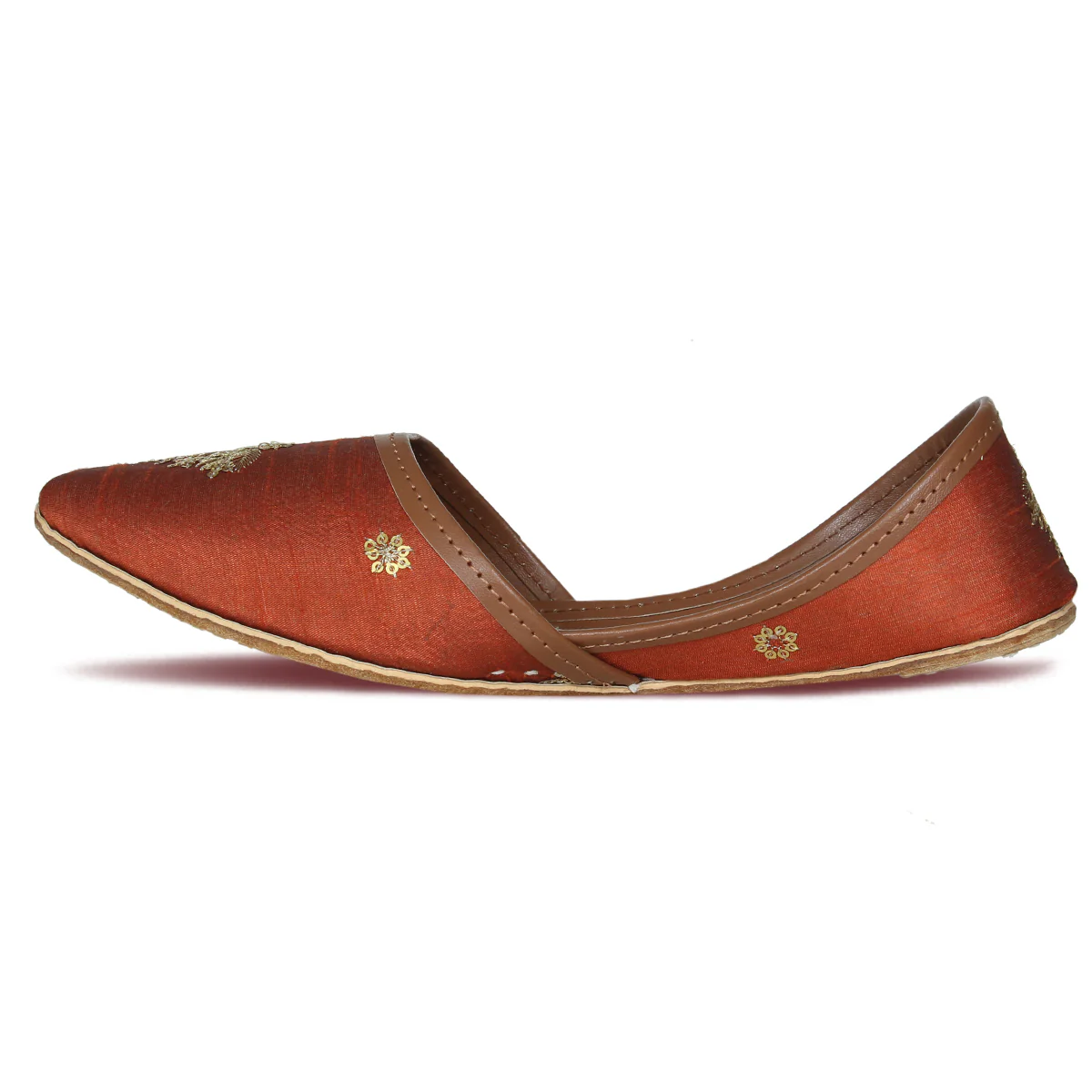 Women's "SEVNIC" Embellished Flat Khussa Pumps - Image 3