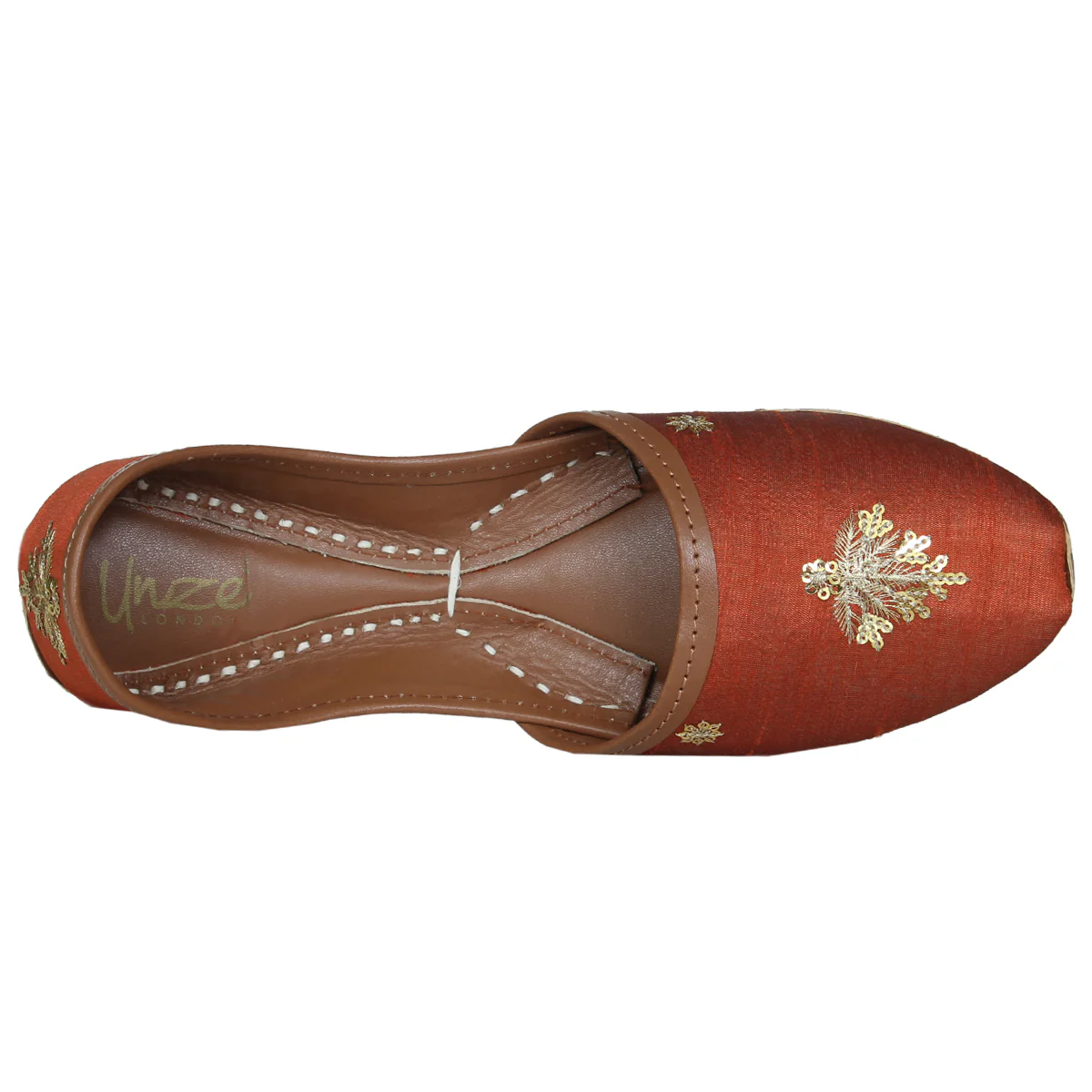 Women's "SEVNIC" Embellished Flat Khussa Pumps - Image 4