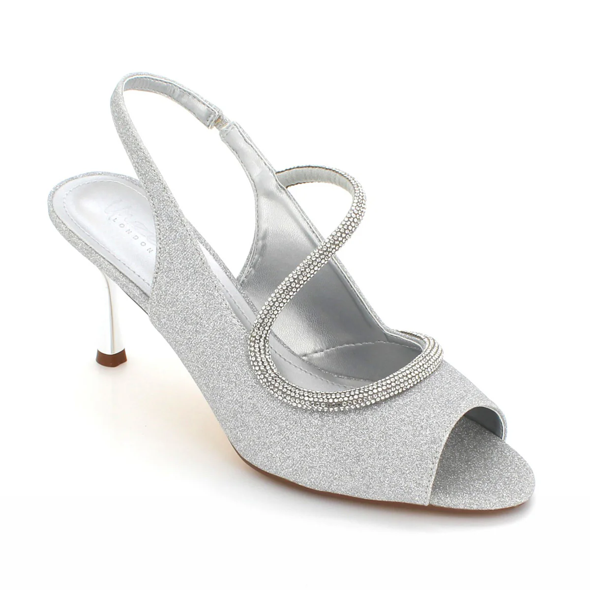 Womens "SLAVICA" Decorated Peep Toe Sandals