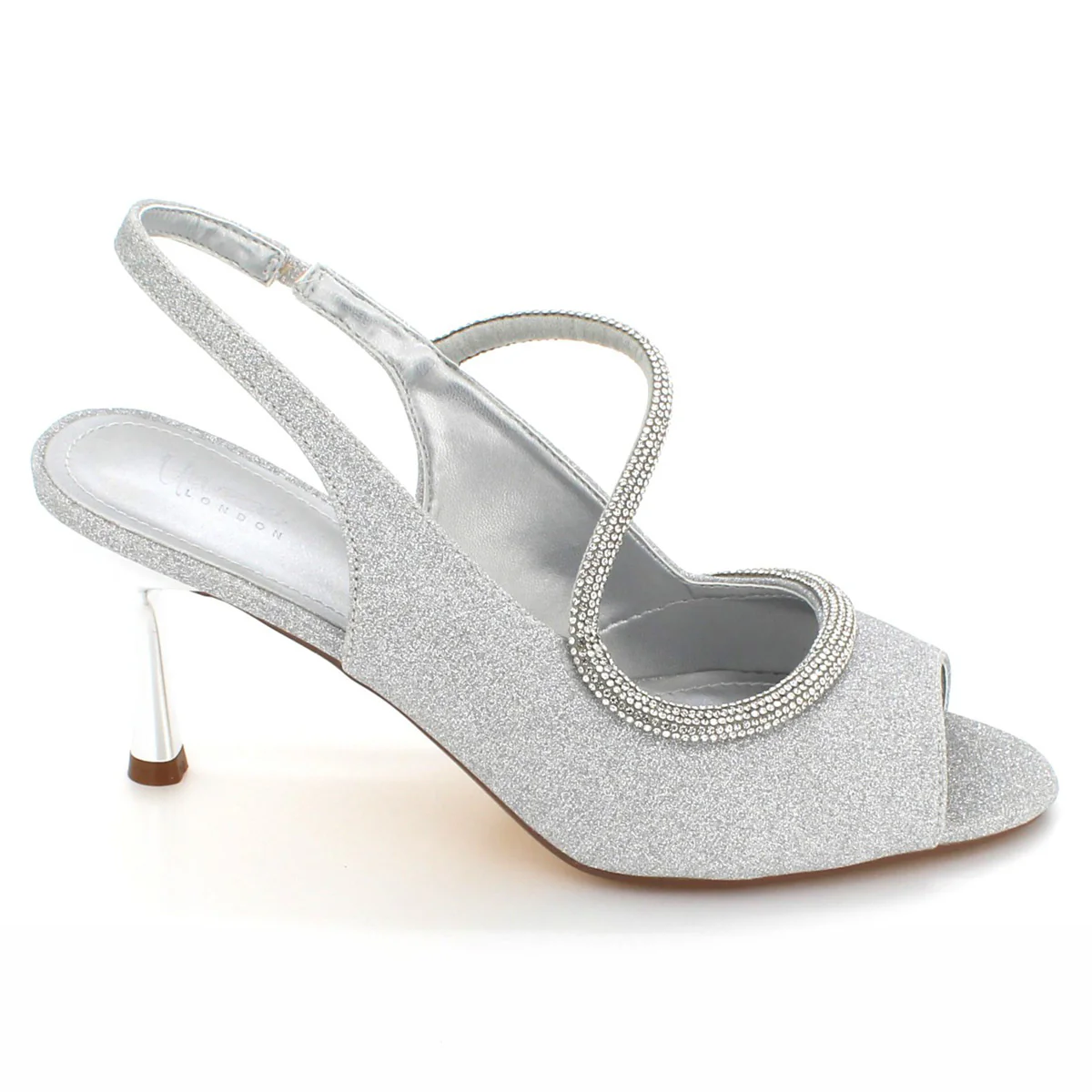 Womens "SLAVICA" Decorated Peep Toe Sandals - Image 5