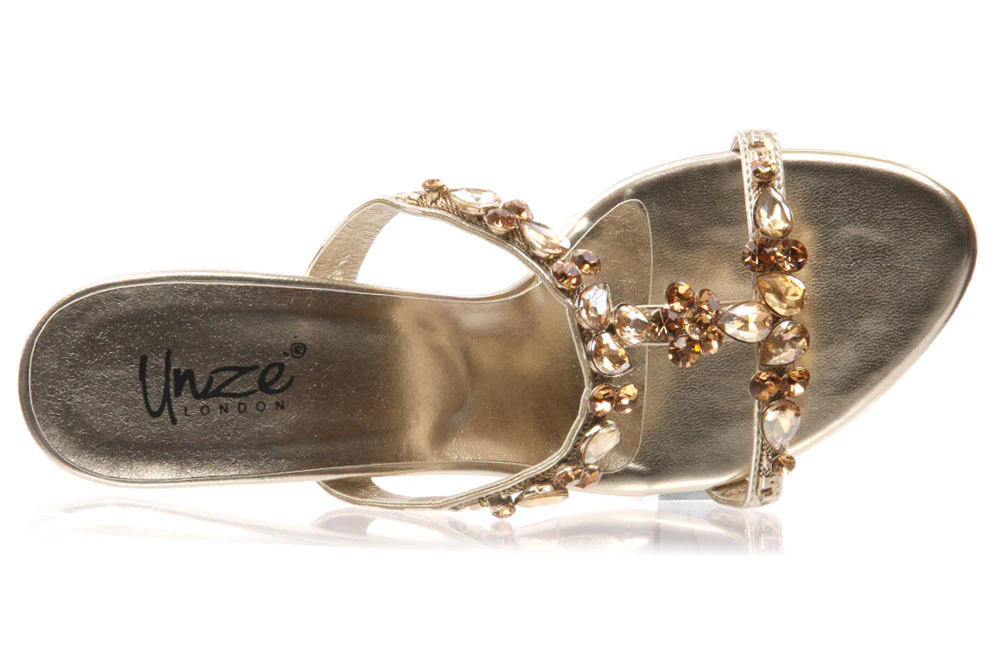 Womens Slip On 'Ailyn' Party Sandal - Image 4
