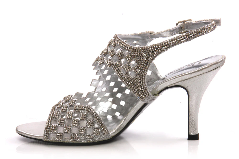 Womens Stunning Jeweled Sandals - Image 3