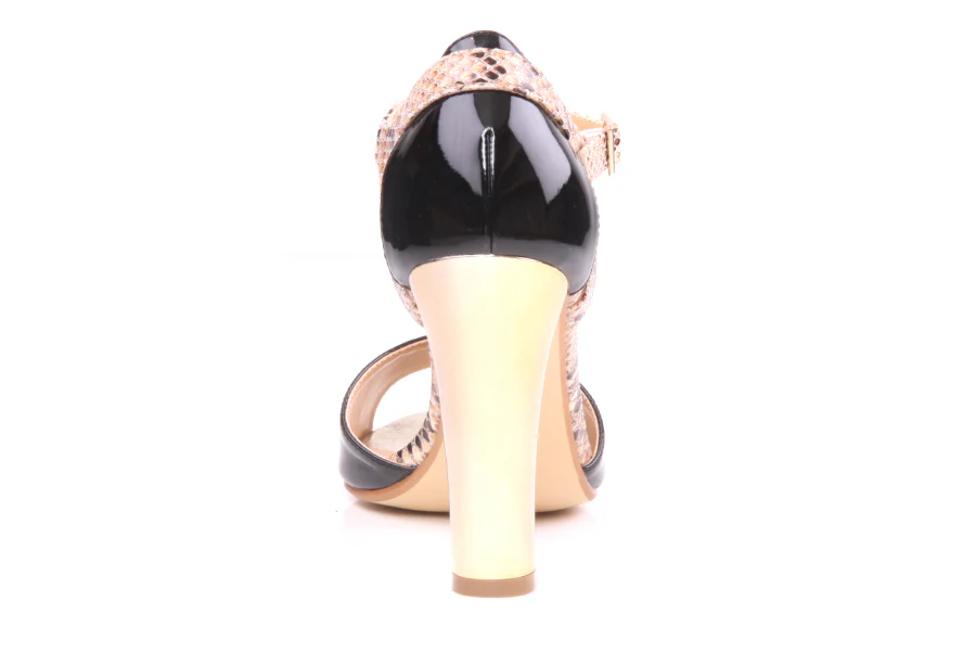 Womens 'Texas' Heeled Summer Evening Sandals - Image 2