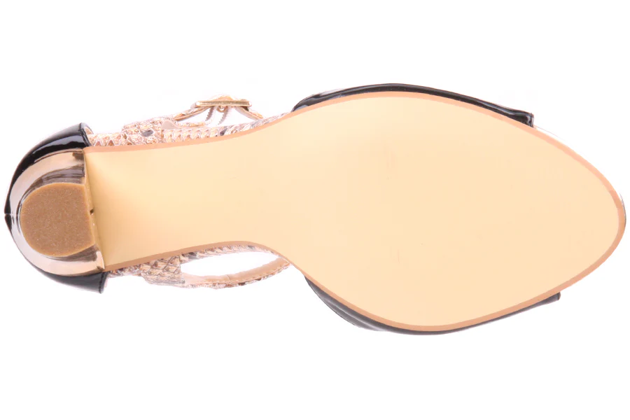 Womens 'Texas' Heeled Summer Evening Sandals - Image 5