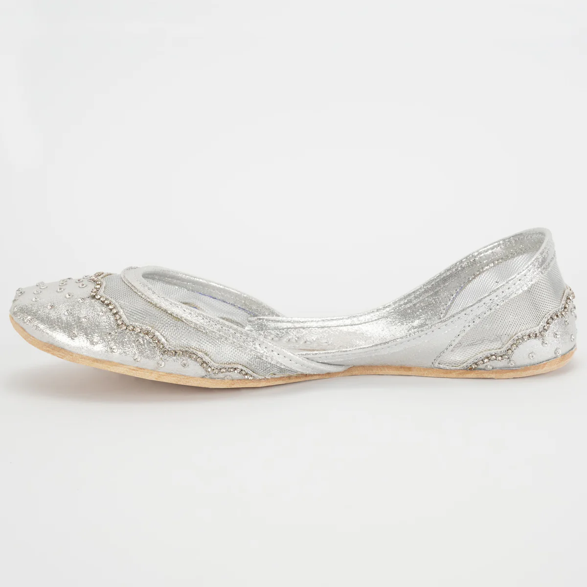 Women's "ULYSSES" Chained Detailing Khussa - Image 3