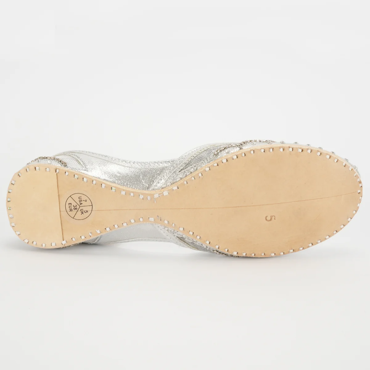 Women's "ULYSSES" Chained Detailing Khussa - Image 5