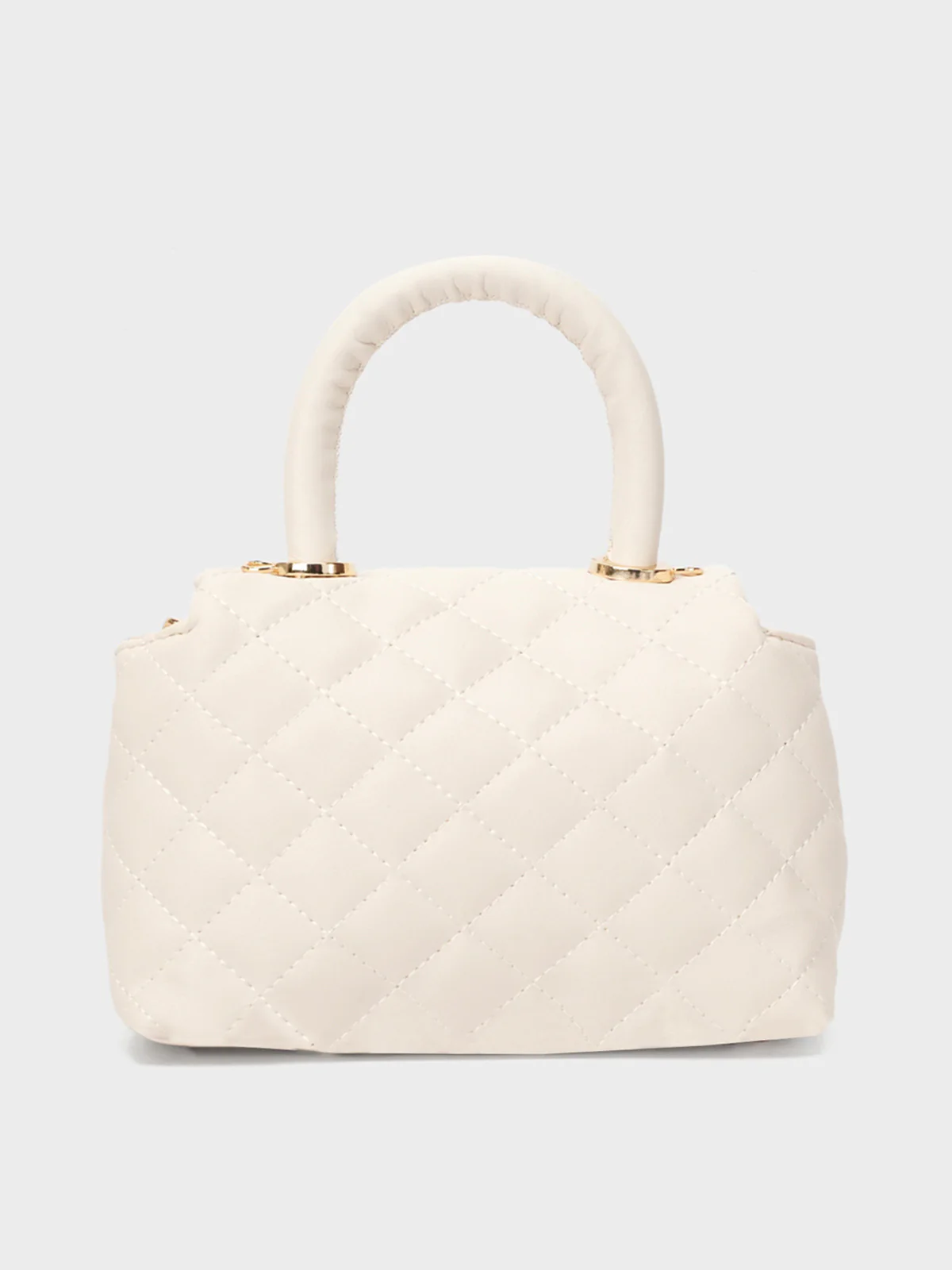 Womens "XYLIA" Quilted Casual Handbag - Image 2