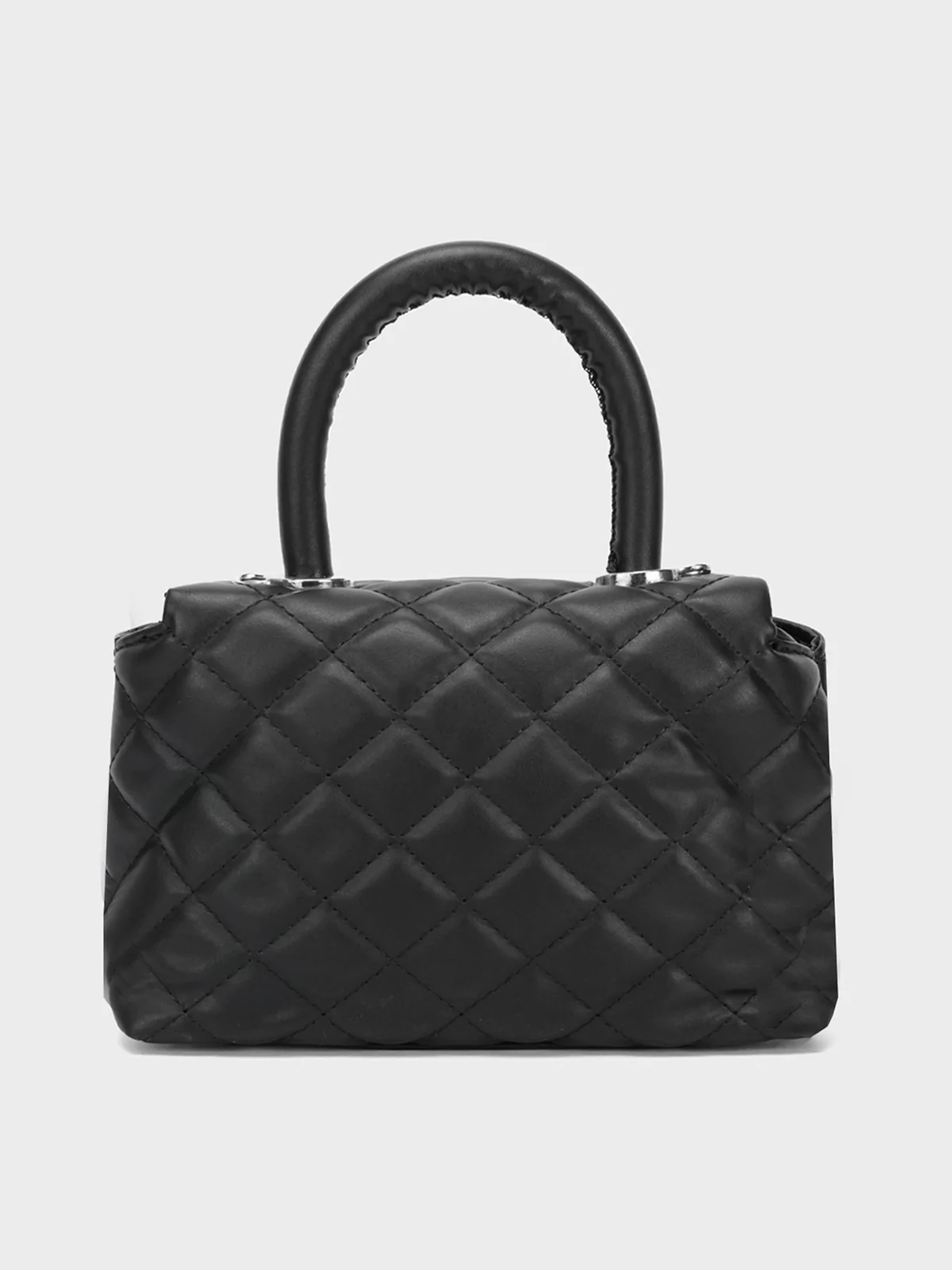Womens "XYLIA" Quilted Casual Handbag - Image 2