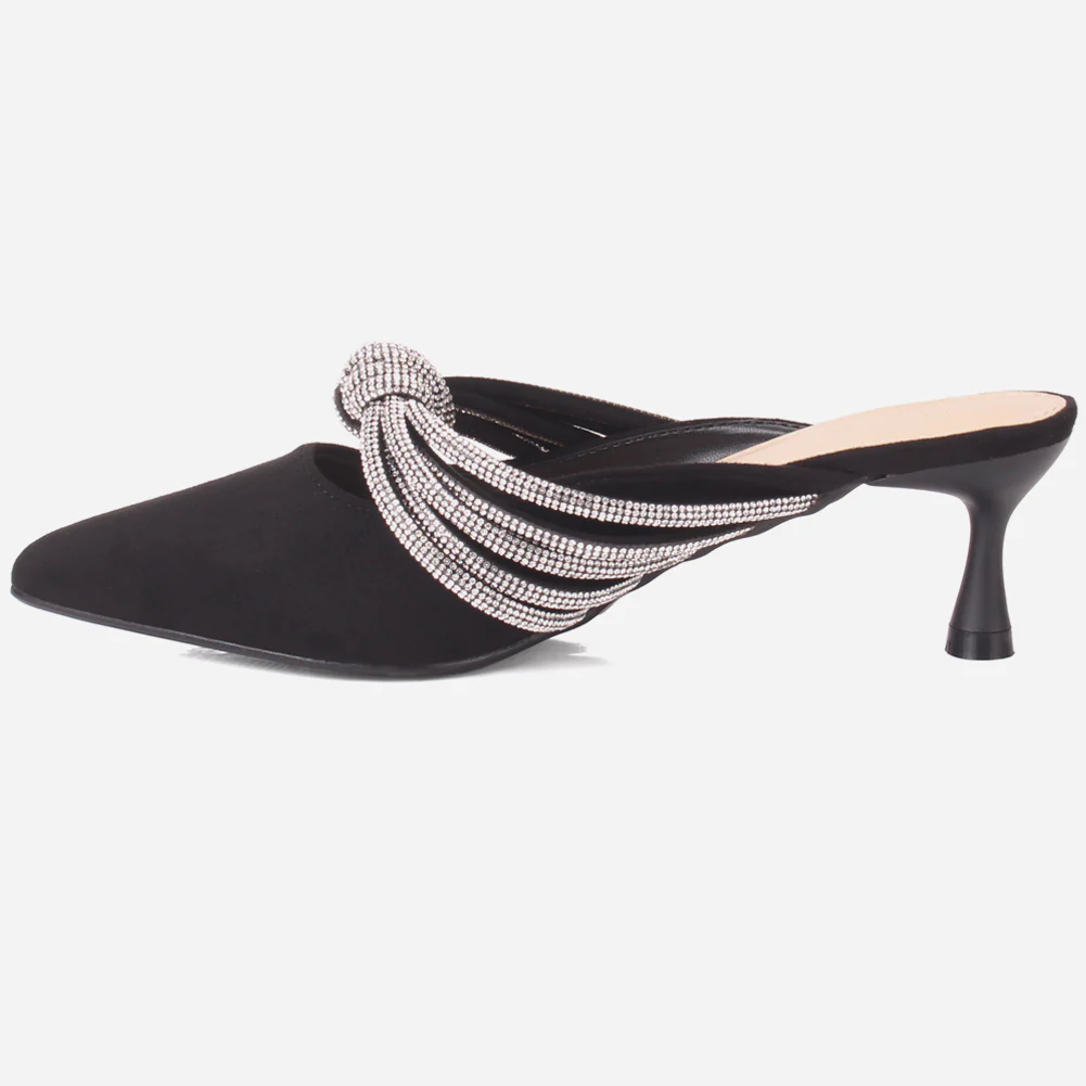 Women's "ZITA" Pointed Slide In Sandals - Image 3