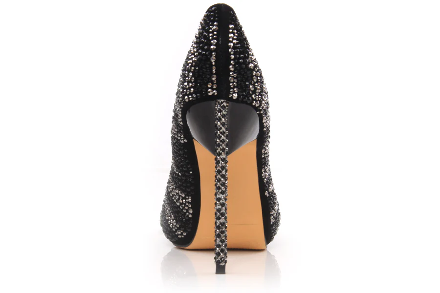 Womens 'Zuri' Thin Platform High Heels - Image 2