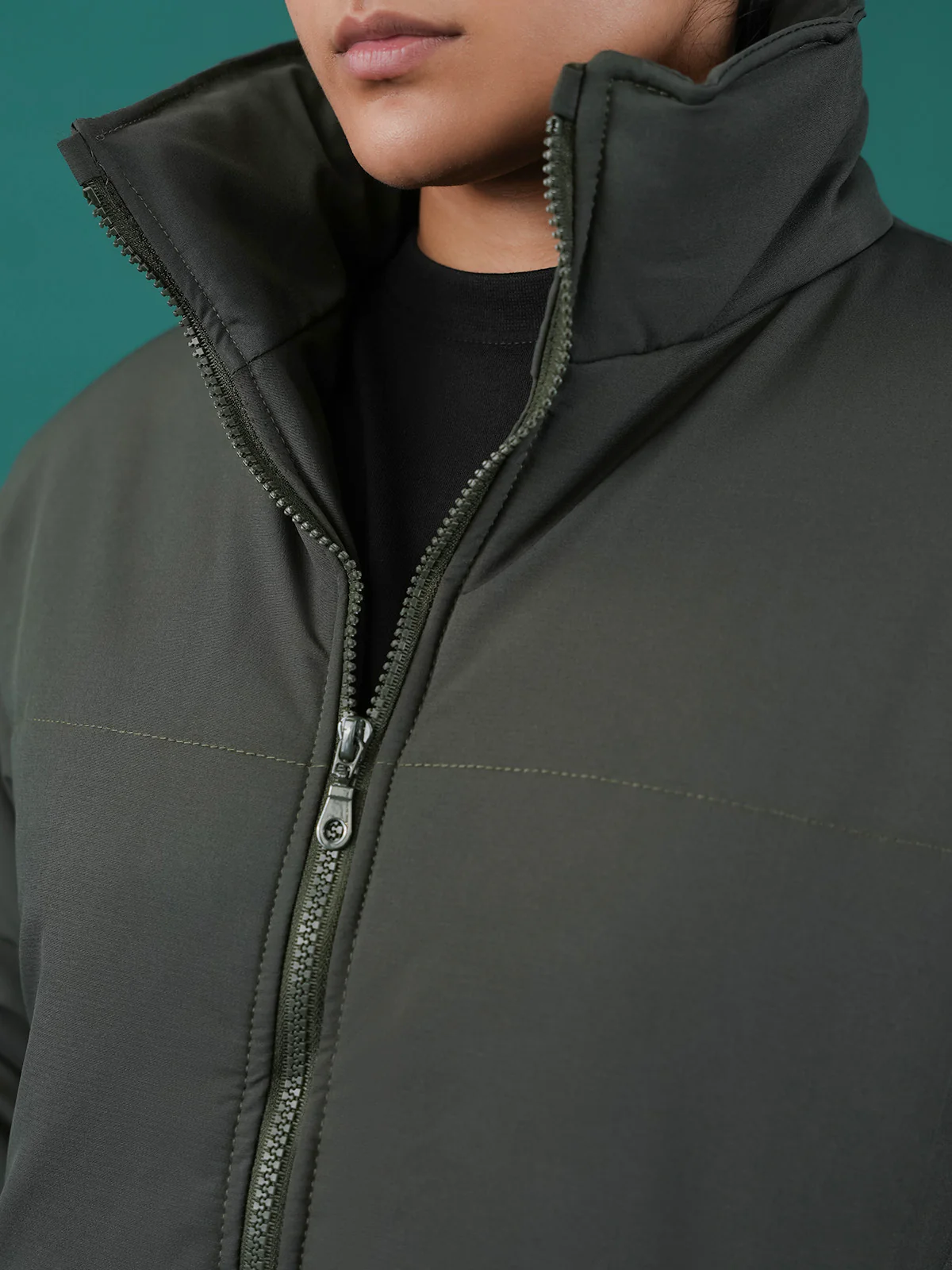 "YARRAN" Lightweight Bubble Puffer Jacket - Image 3