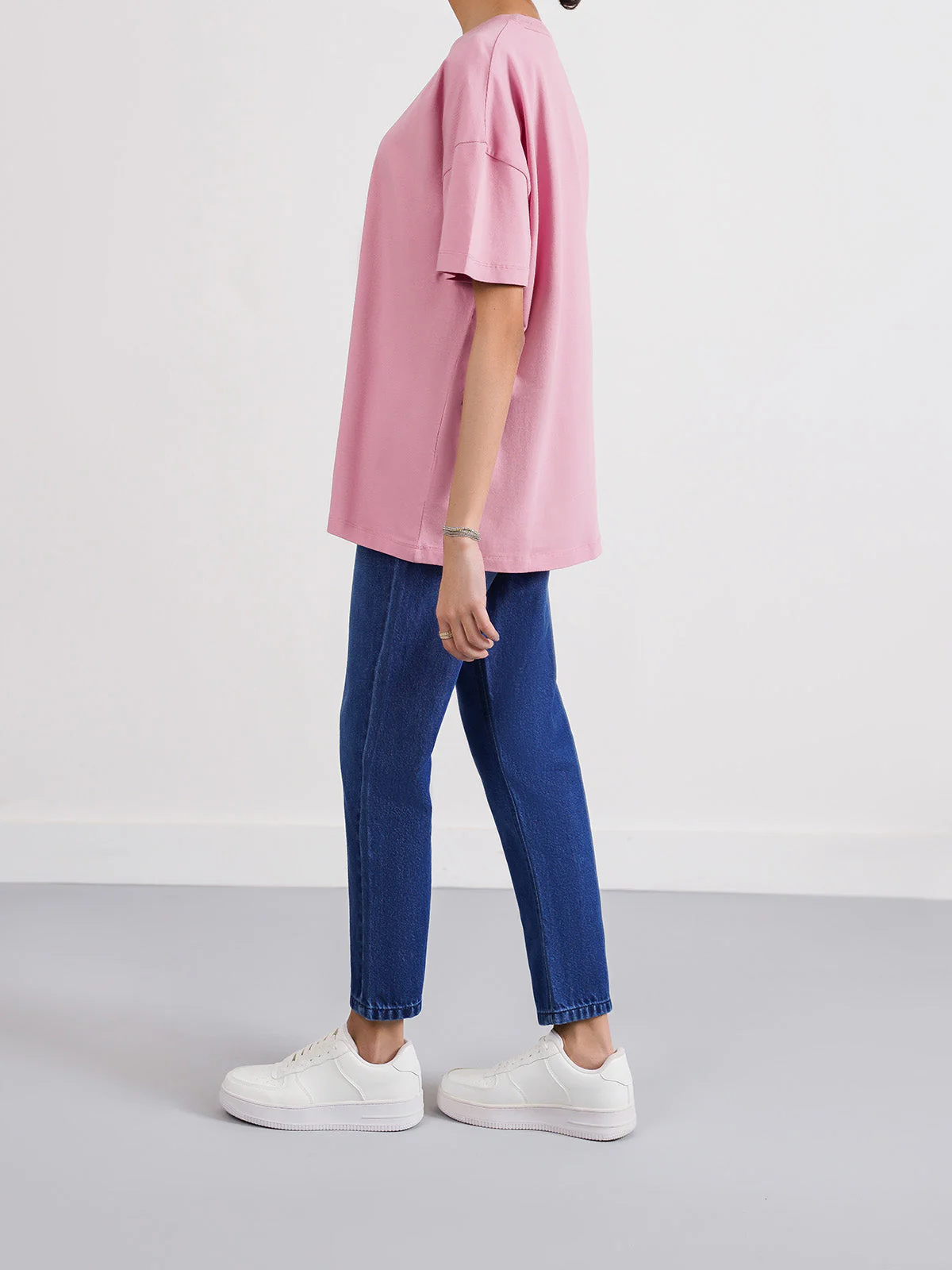 "ZIVEN" Perfect Mom Fit Denim Pant - Image 3